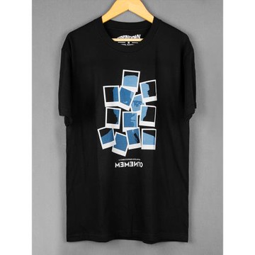 記憶碎片Memento歐美經典電影諾蘭短袖純棉美式休閑人像男印花T恤