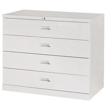 【時尚屋】四層式小抽屜鋼製公文櫃Y104-10