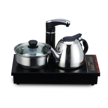 平板電磁茶爐自動上水壺可接凈水器電熱水壺套裝批發可定制110V 雙11全館免運