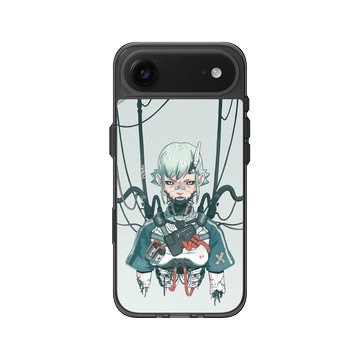 iPhone Air Clear (相機按鈕) 酷墨灰 - Davey Perkins - 修復中