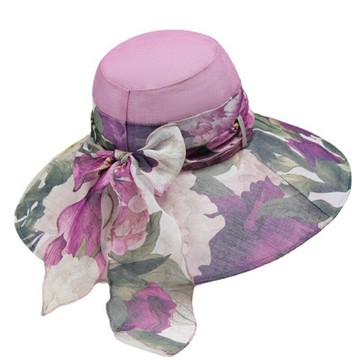 【巴黎精品】現貨+預購 防曬帽漁夫帽遮陽帽大帽簷戶外登山帽透氣速乾-印花女帽子4色a1jg83