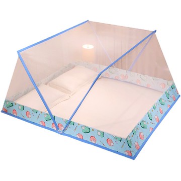 可折疊蚊帳免安裝家用年新款方便拆洗加厚加密宿舍上下鋪夏天