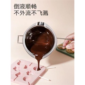 不銹鋼隔水融化鍋黃油巧克力加熱融鍋家用diy黃油芝士融化碗