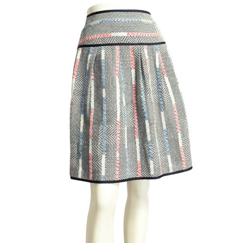 美品/デュアルヴュー DUAL VIEW フレアスカート 表記 40号 11号 L 相当  