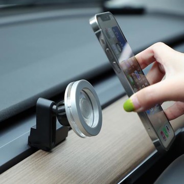 特斯拉手機車載香薰支架magsafe磁吸model3/Y汽車內專用導航支架