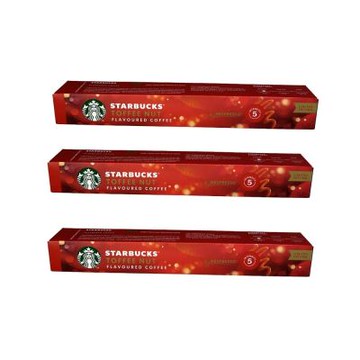 星巴克 咖啡膠囊 太妃核果咖啡 TOFFEE NUT FLAVOURED COFFEE 10顆/3盒;適用Nespresso膠囊咖啡機