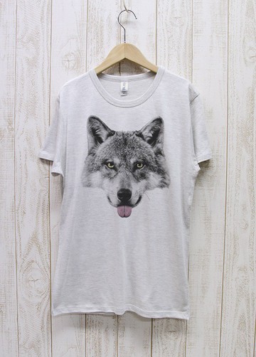ronronWOLF T 卹 Beh Heather 白 / R022-TT-HWH