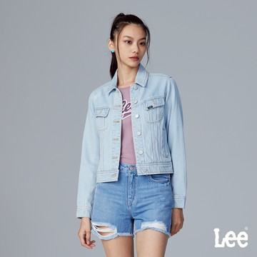 Lee 牛仔外套 女 中藍洗水 Regional LB314007563