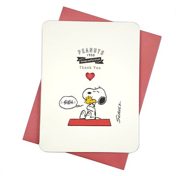 感謝的心【Hallmark-Snoopy立體卡片 JP無限感謝】
