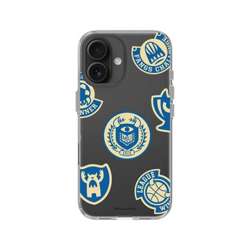iPhone 16 Clear Case（相機按鈕） 透明 - 迪士尼-皮克斯 PIXAR - 怪獸大學校徽3