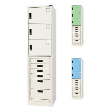 DAHFU 大富 JR 多功能檔案收納系統櫃 W460xD510xH1800mm /個 HDF-JR-103 A/B/C