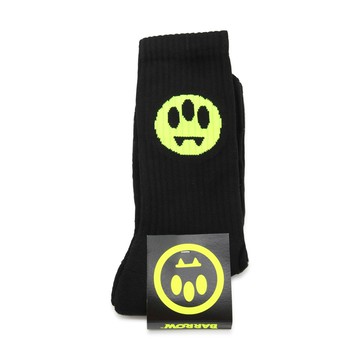 Barrow - Black Cotton Emoticon Socks