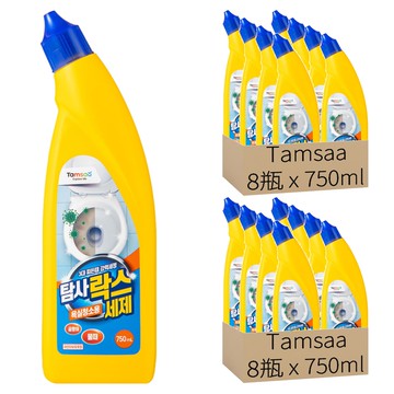 Tamsaa 浴廁專用漂白清潔劑  750ml  16瓶