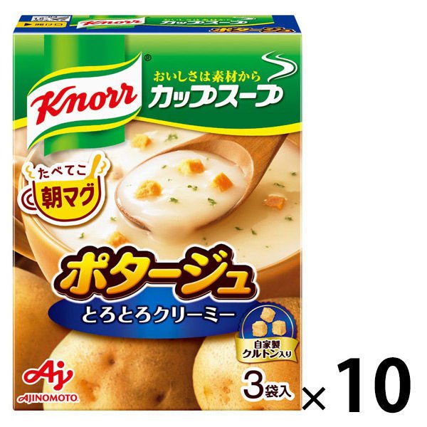 味の素クノール　カップスープ ポタージュ 10箱　味の素