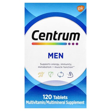 Centrum, 男性多維生素，120 片