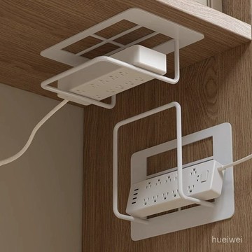 路由器放置壁掛電視墻上機頂盒置物架打孔支架wifi收納盒託架 55DP