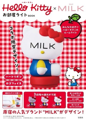 Hello KittyＸMILK可愛單品：造型夜燈