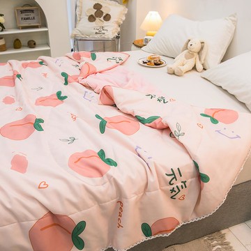 水洗棉毯子午休兒童小被子鋪床單人午睡辦公室沙發薄夏被空調蓋毯