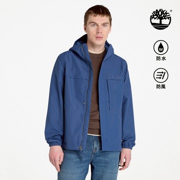 男款藍色Benton防水外套|A695WEYO