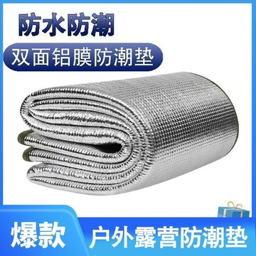 🔥臺灣出貨🔥地墊 防潮墊 加厚戶外便攜防水墊 草地野餐家用帳篷鋁膜 單人宿捨睡墊地墊 露營野餐墊