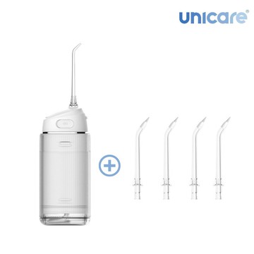 口腔保健組合-unicare mini口袋型高效電動沖牙機+原廠替換噴嘴組