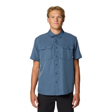 Mountain Hardwear Canyon Short Sleeve Men 機能防曬短袖襯衫 鋅色 男款 #211023