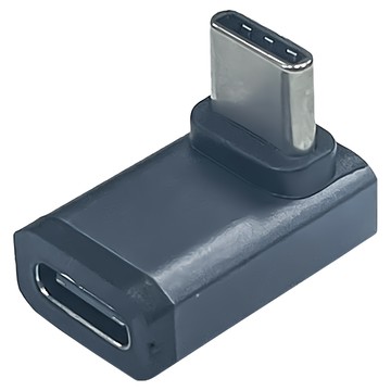 WU USB4 Type C 立體彎轉接頭  40G急速傳輸 60W超級快充 8K視覺饗宴  HAP-002  1個