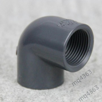 【台灣出貨】PVC內牙彎頭 國標UPVC水管管件 塑膠單邊內絲彎頭 耐高壓 PVC材料 絕緣防腐 便利安裝