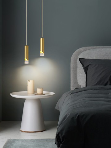 床頭吊燈后現代簡約三頭餐廳燈輕奢網紅吊燈北歐創意高檔小吊燈