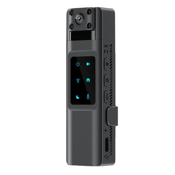 DTAudio 隨身攝影機  130°廣角鏡頭  1920*1080  4顆940夜視燈  1000mAH電池  黑色