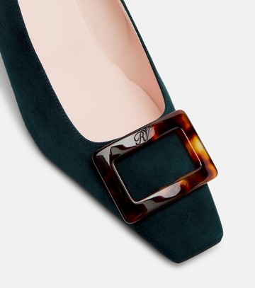 Roger Vivier Belle Vivier 45 suede pumps