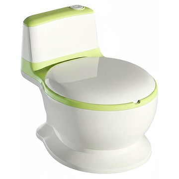 哩哩摳摳 LILIKOKO 兒童仿真沖水聲馬桶 6035  綠色