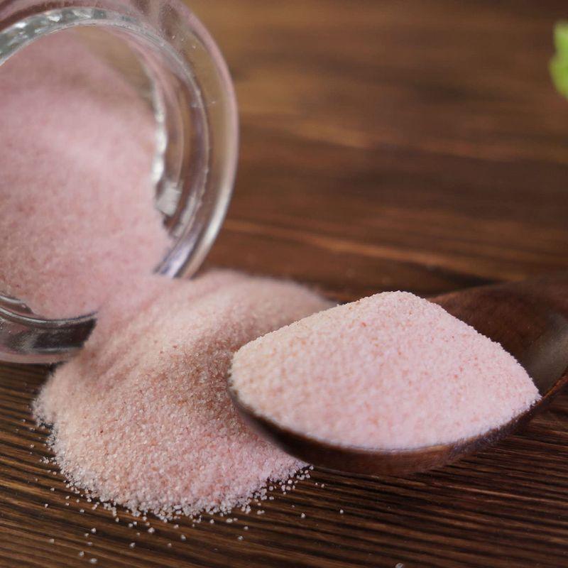 食用ピンク パウダー 400g 5袋 ヒマラヤ岩塩 奇跡の岩塩