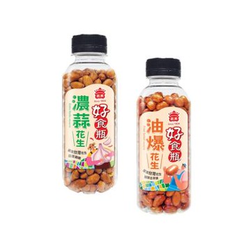 義美花生好食瓶系列230g (濃蒜/油爆) 口味任選