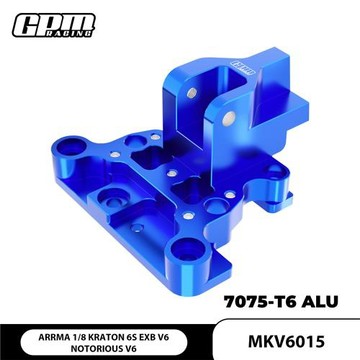 ARRMA 1/8卡屯V6 6S 惡霸流浪V6 紅眼卡屯 鋁7075加強前支撐底座