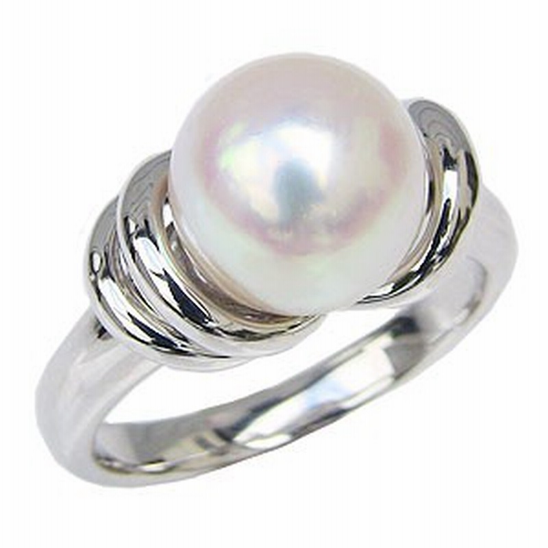 リング パール 指輪 あこや真珠パールリング ホワイトゴールド ジュエリー 指輪 おしゃれ レディース 冠婚葬祭 通販 Lineポイント最大1 0 Get Lineショッピング