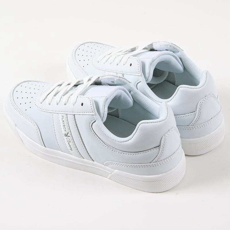Playboy プレイボーイ Pb0840 スニーカー レディース ホワイト 23 24 5cm ローカット レディス 24 5 通販 Lineポイント最大5 0 Get Lineショッピング