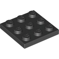 [必買站] 薄板磚 3x3 11212 黑色 6174917