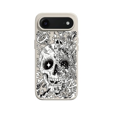 iPhone Air SolidX 貝殼灰 - Ted Leonid Melendres - Rebirth Skull 重生的骷髏