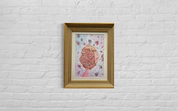 漫漫雲朵系列--手繪原畫藝術小作品