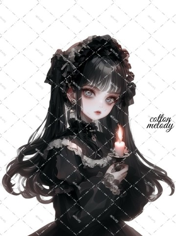 original sticker no.2205 人物貼紙 原創貼紙 原創人物貼紙 裝飾貼紙 cotton melody