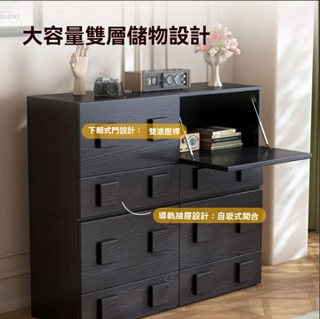 儲物櫃 置物櫃 實木櫃 床頭櫃 收納櫃 法式復古組合客廳靠墻置物柜實木餐邊柜小立柜儲物柜卡門柜 八折減免 特價出 可開發票