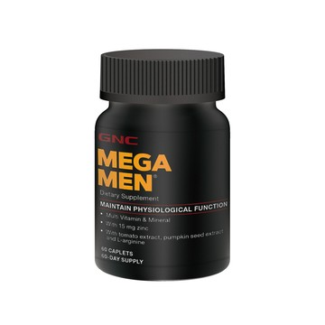 GNC 男性綜合維生素食品錠(60錠/盒) 26種精華營養補給 全方位營養打底配方 健康維持一錠夠 促進新陳代謝