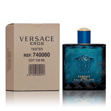 Versace 凡賽斯 EROS 艾諾斯愛神男性淡香水 100ML TESTER 環保包裝