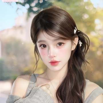 【梨花HaNA】這款側馬尾真的超美｜慵懶的側顏詩篇小鞠同款側邊長馬尾假髮抓夾（隱形接髮/馬尾假髮）
