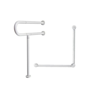 【海夫健康生活館】裕華 ABS抗菌系列 P型扶手+L型扶手(T-110B+T-050B)