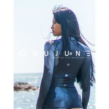 【明星同款】NuJune沖浪服女分體泳衣潛水服浮潛沙灘防曬水母衣