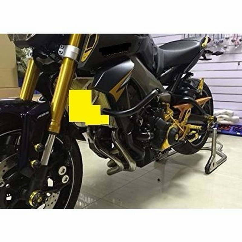 MT-09 ABS mt-09 TRACER 2014-2020年 バックステップCNC 赤
