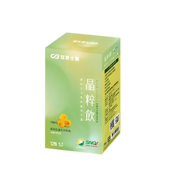 冠軍生醫 晶粹飲x12包/盒/藝人推薦(用喝的葉黃素.好選擇)