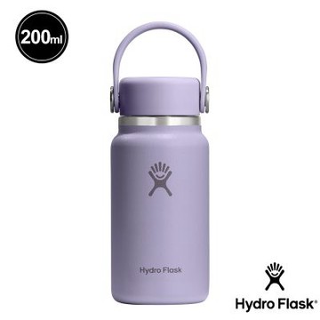 Hydro Flask 200ml 迷你 真空 保溫瓶 月影紫